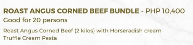 Roast Angus Corned Beef Bundle