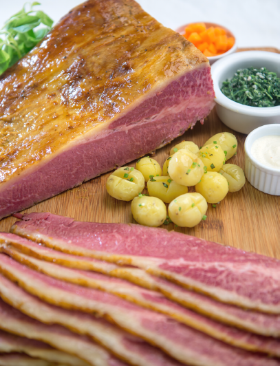 Roast Corned Beef Carving Station