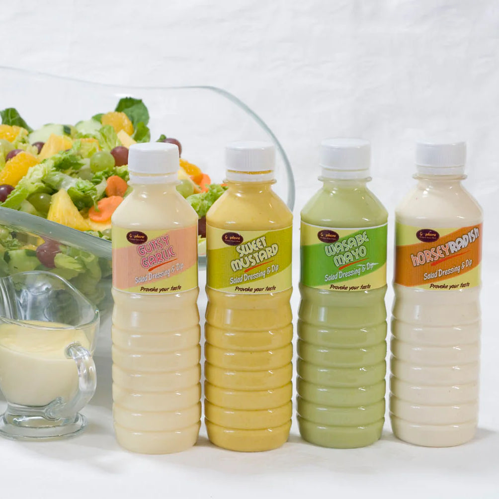 Four Sauces in Bottle