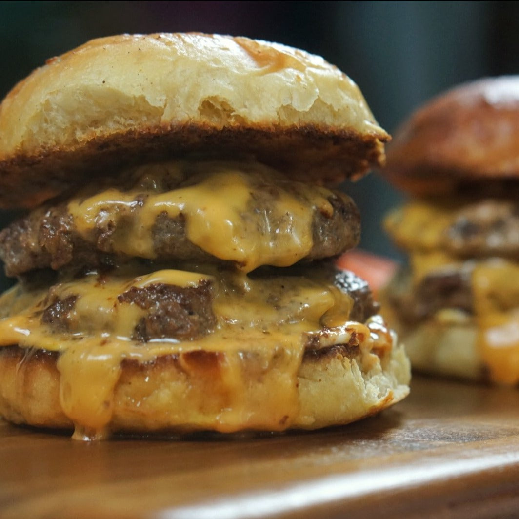 The Plaza Cream Cheese Burger Patties
