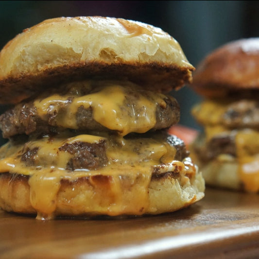 The Plaza Cream Cheese Burger Patties