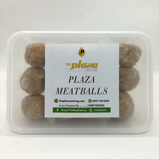 Plaza Meatballs - Frozen