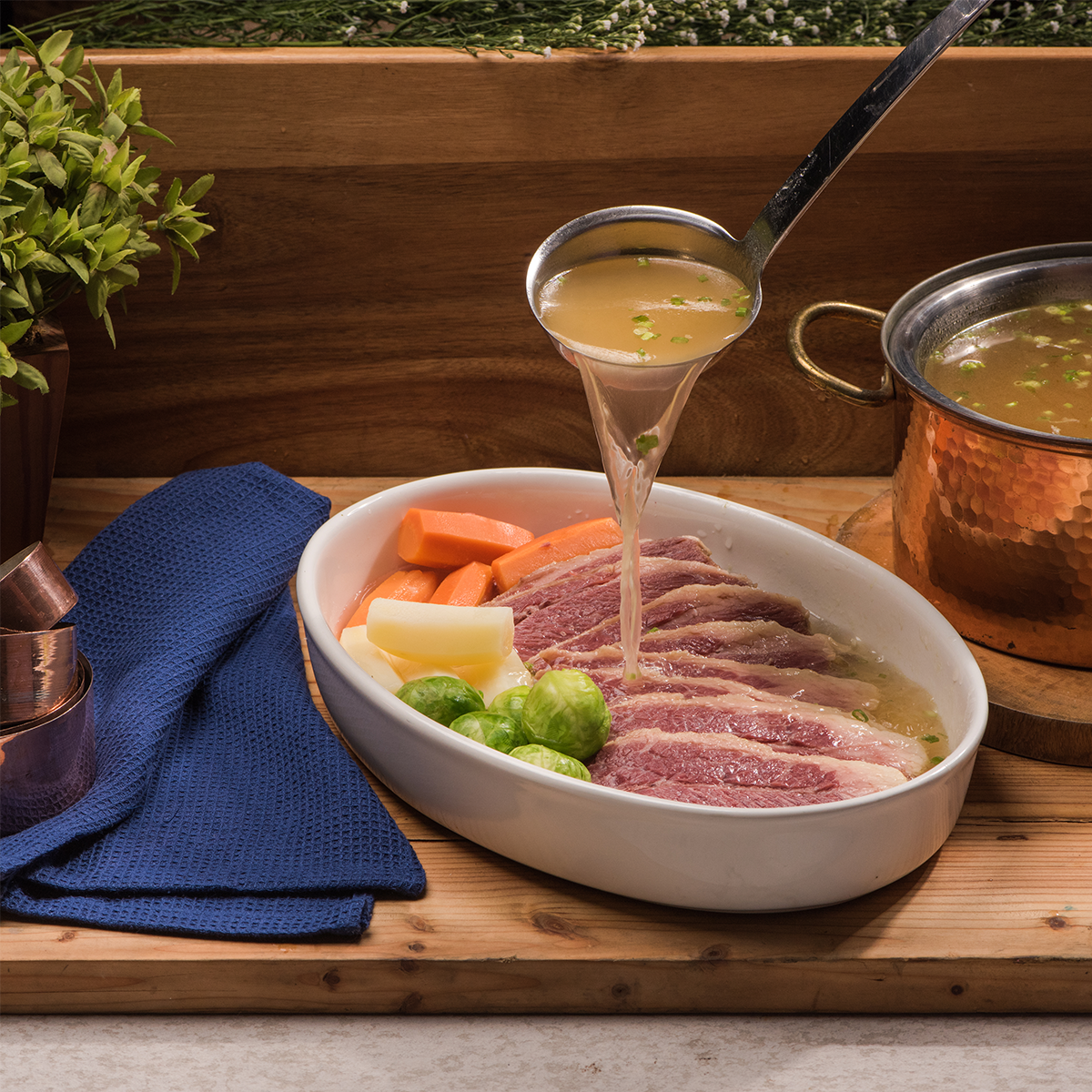 Boiled Angus Corned Beef - The Plaza Catering