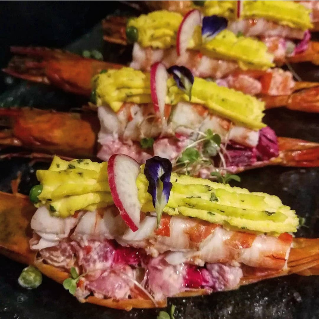 Prawns en Bellevue
